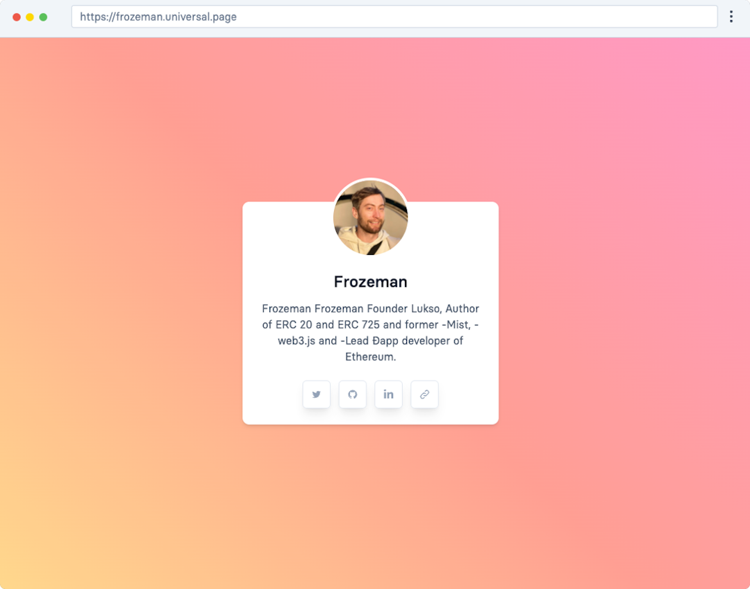 frozeman.universal.page