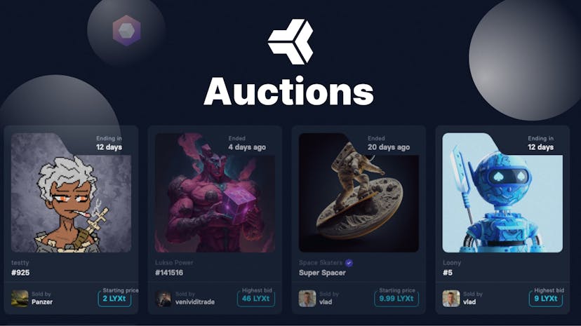 Introducing Auctions: A Dynamic Way to Bid on NFTs