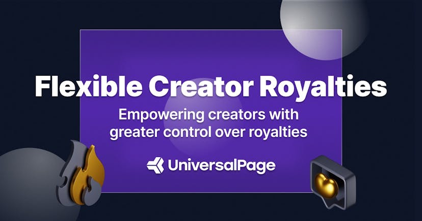 Introducing: Flexible Creator Royalties
