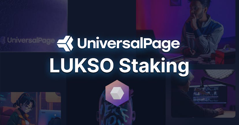 LUKSO Staking: Staking LYX on the LUKSO Mainnet
